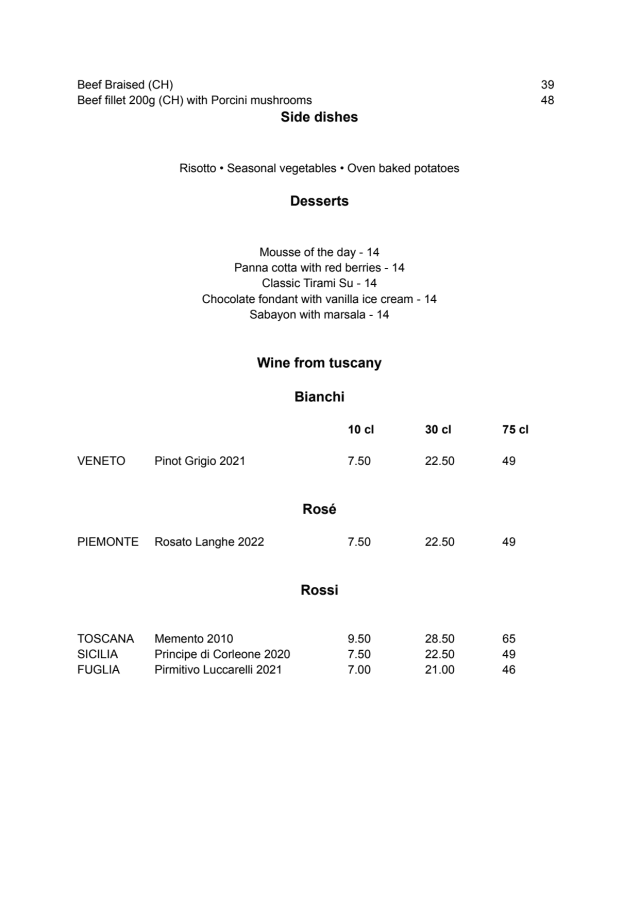PDF Menu page 2