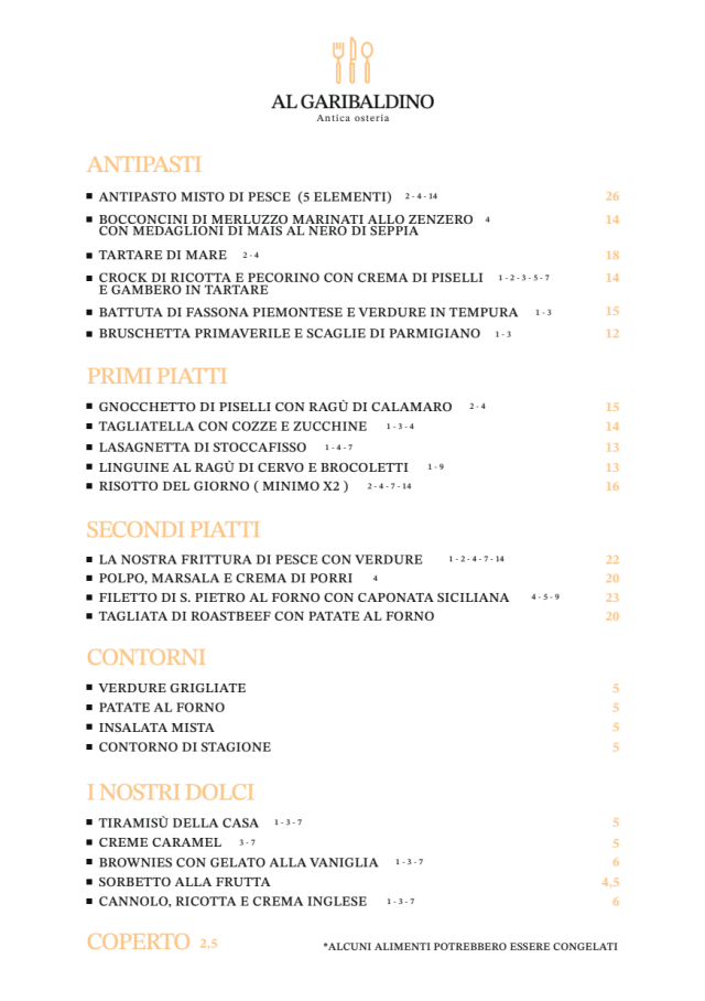 PDF Menu page 2