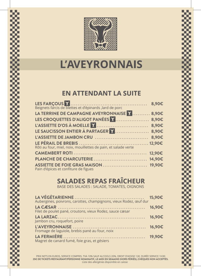 PDF Menu page 2