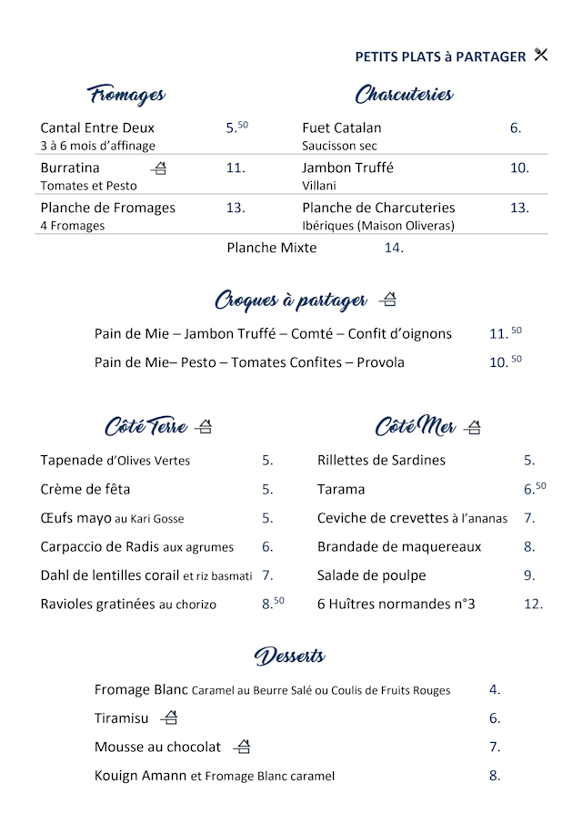 PDF Menu page 2
