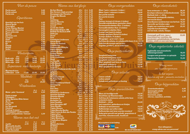 PDF Menu page 2