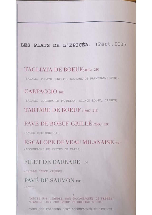 PDF Menu page 2