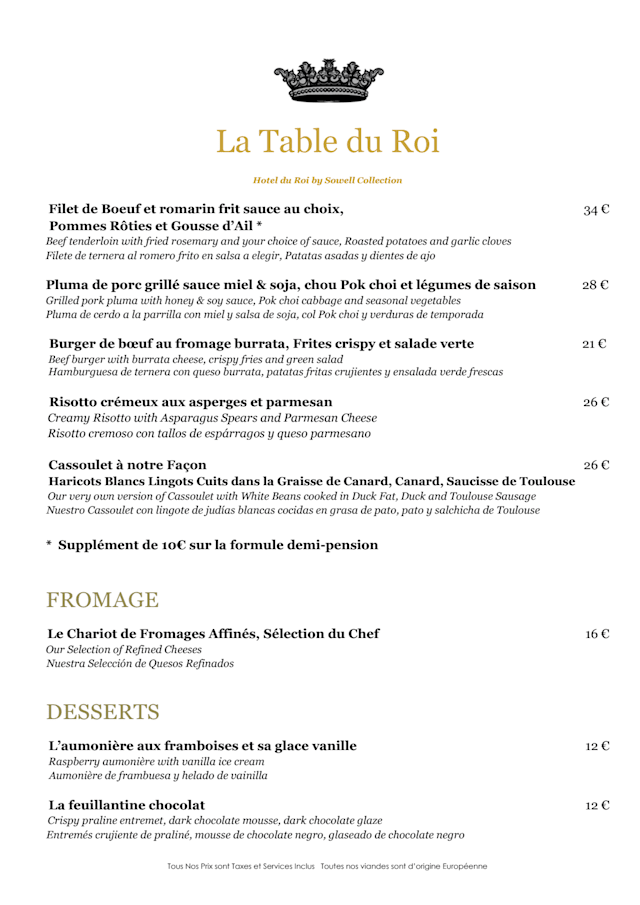 PDF Menu page 2