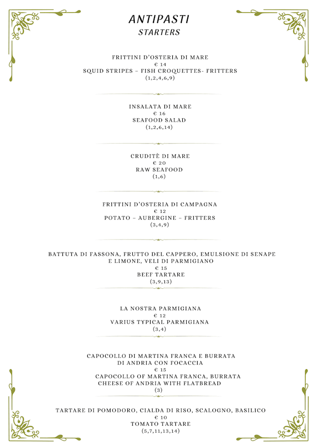 PDF Menu page 2
