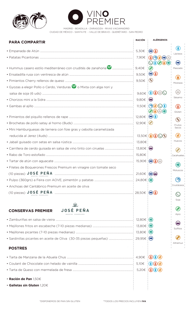 PDF Menu page 2