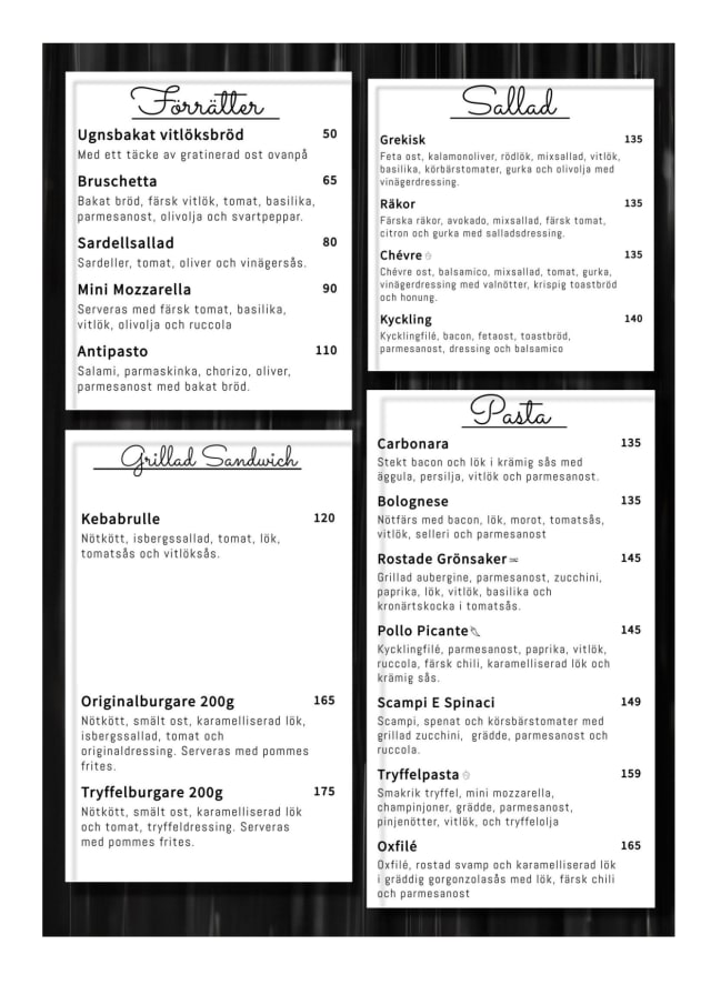 PDF Menu page 2