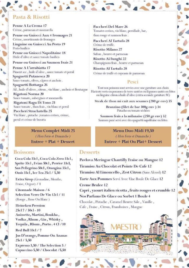 PDF Menu page 2