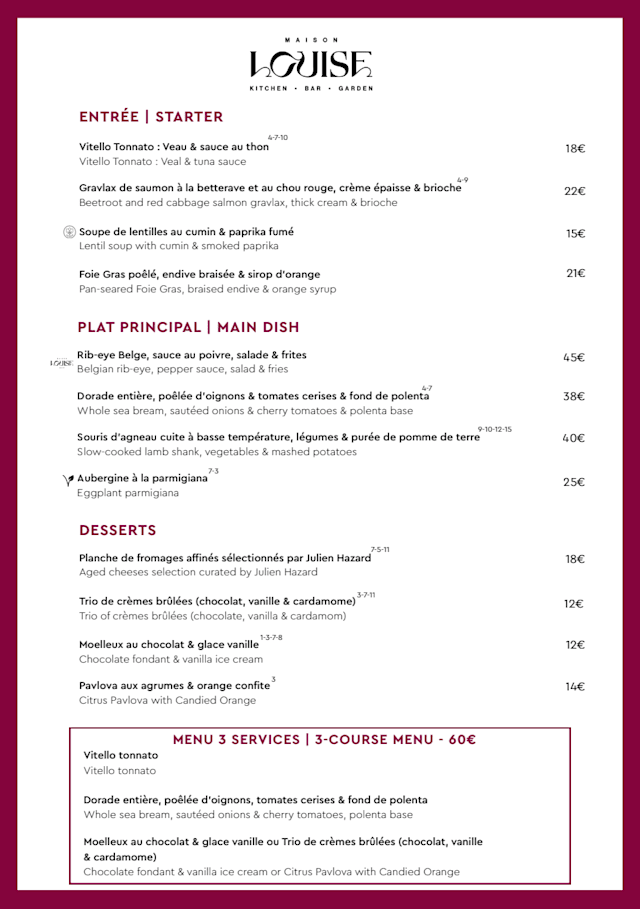 PDF Menu page 2