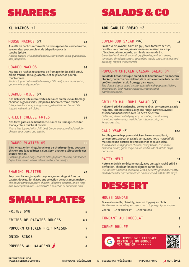 PDF Menu page 2