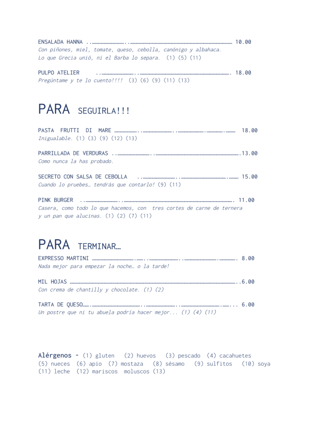 PDF Menu page 2