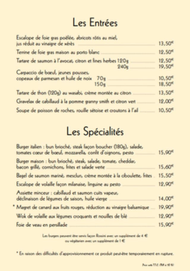 PDF Menu page 2