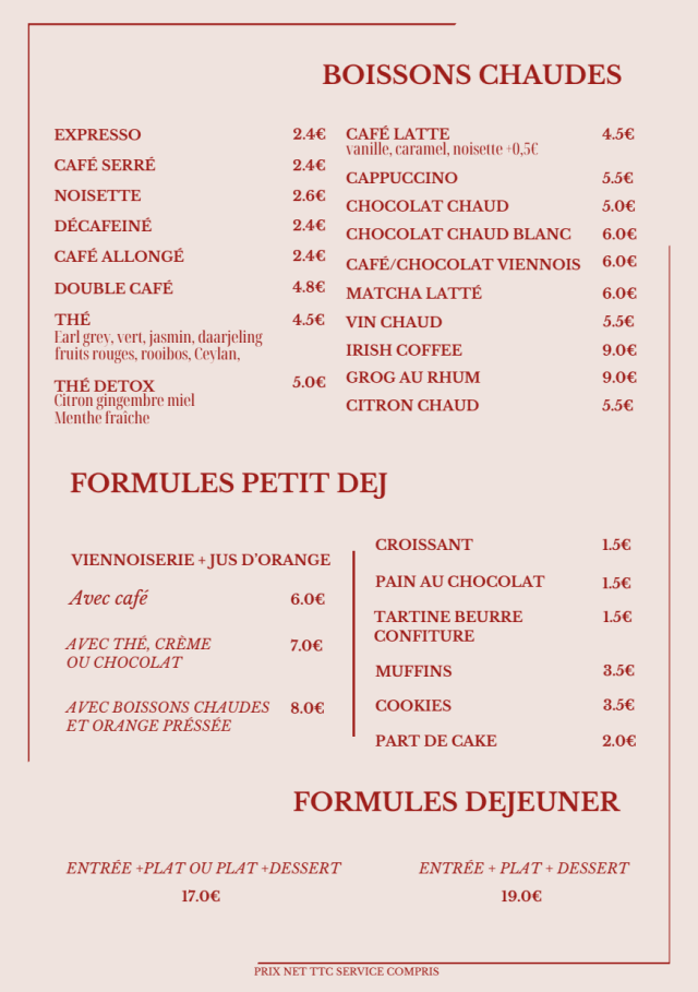 PDF Menu page 2