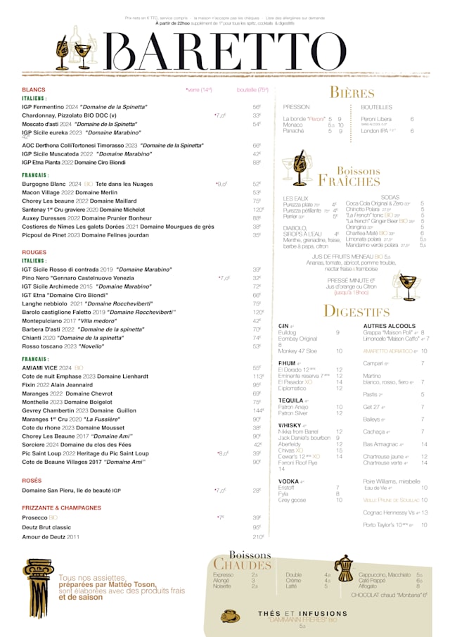 PDF Menu page 2