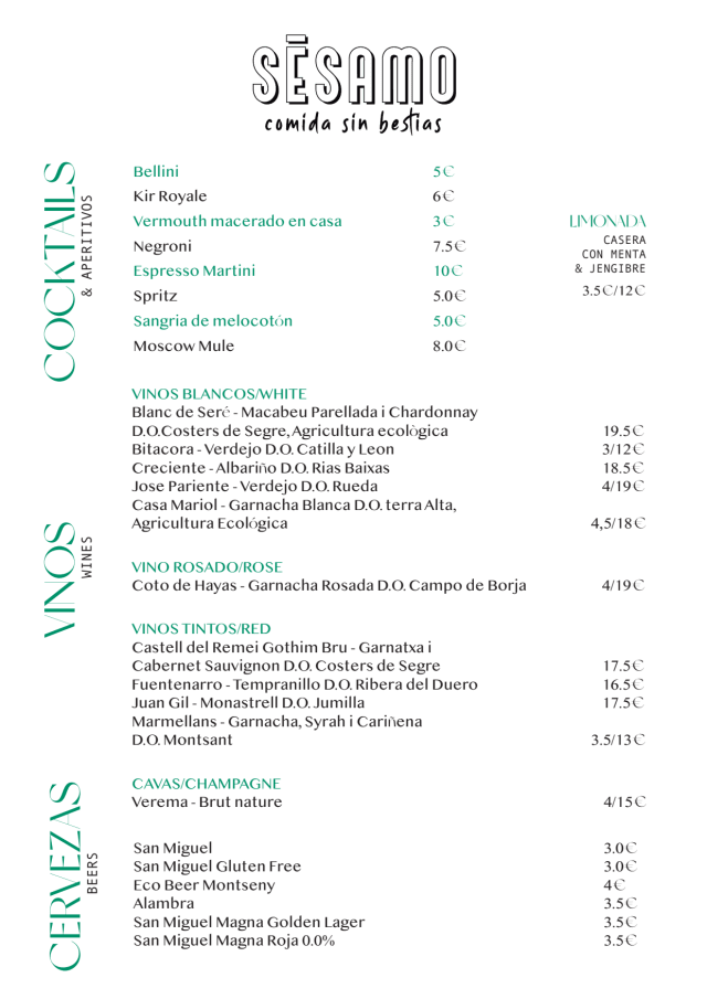 PDF Menu page 2