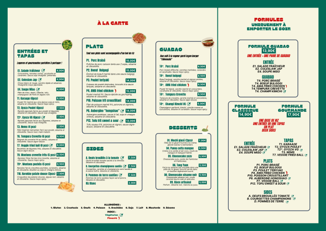 PDF Menu page 2