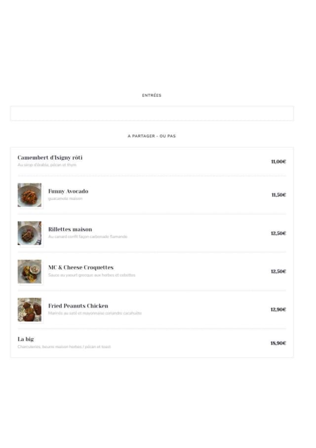 PDF Menu page 2
