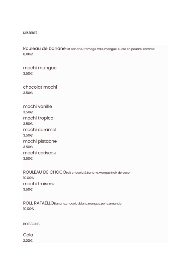 PDF Menu page 2