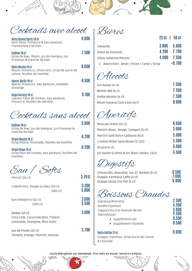 PDF Menu page 2