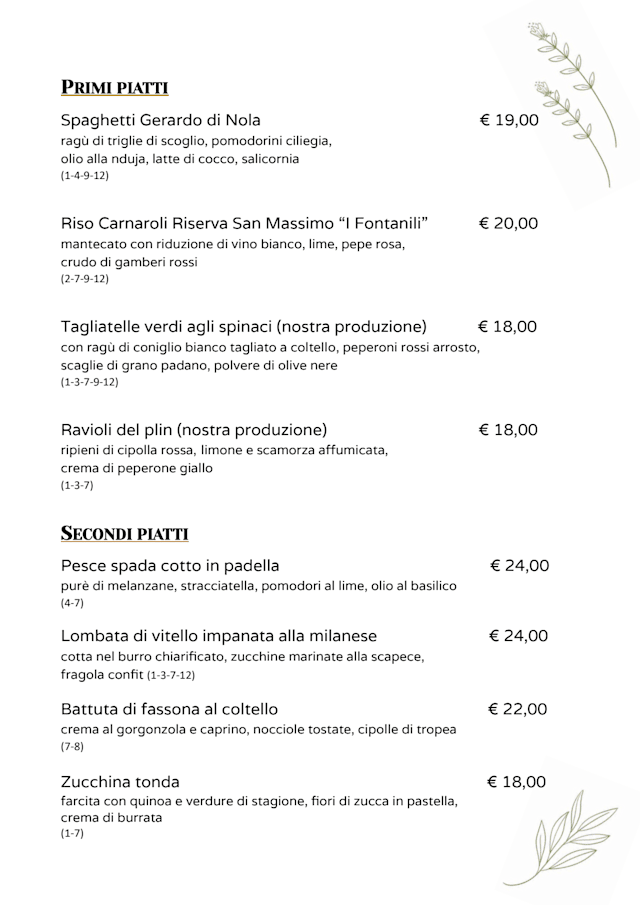 PDF Menu page 2