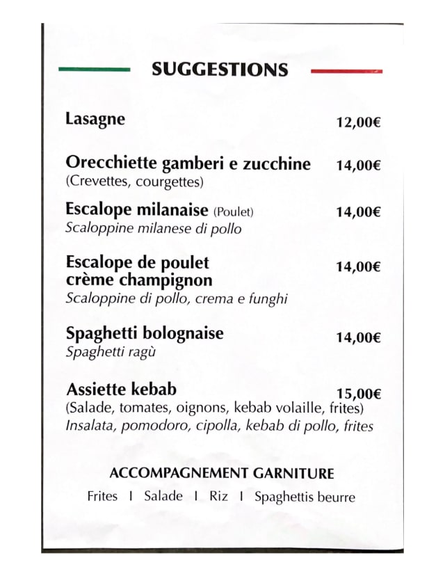PDF Menu page 2