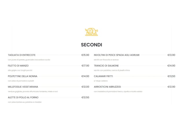 PDF Menu page 2