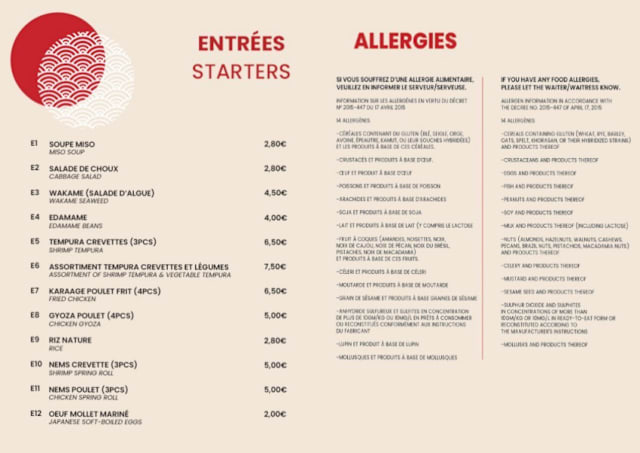 PDF Menu page 2