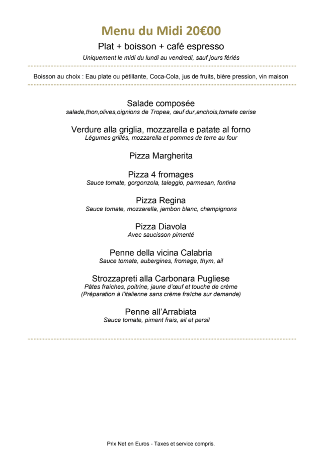 PDF Menu page 2