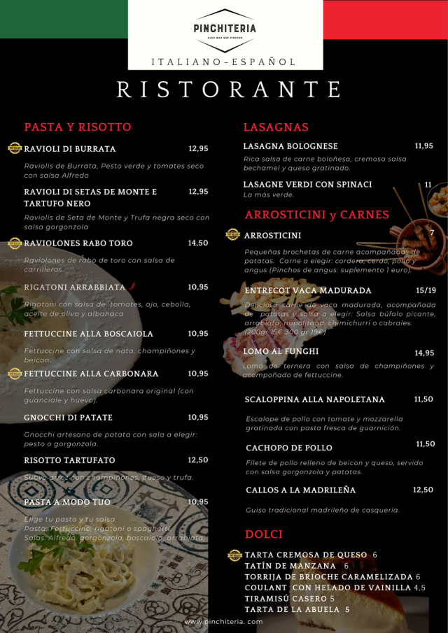 PDF Menu page 2
