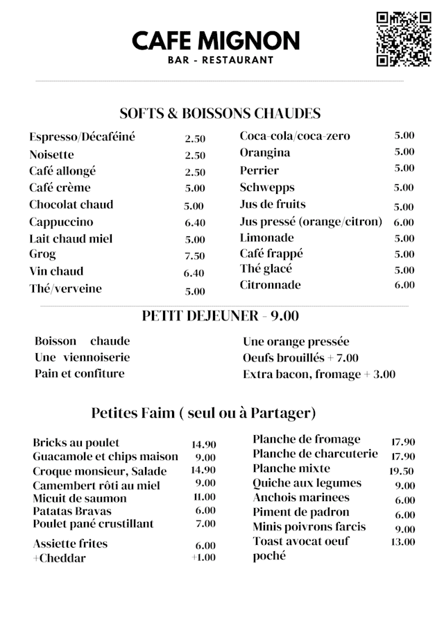 PDF Menu page 2
