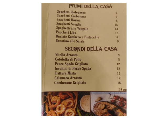 PDF Menu page 2