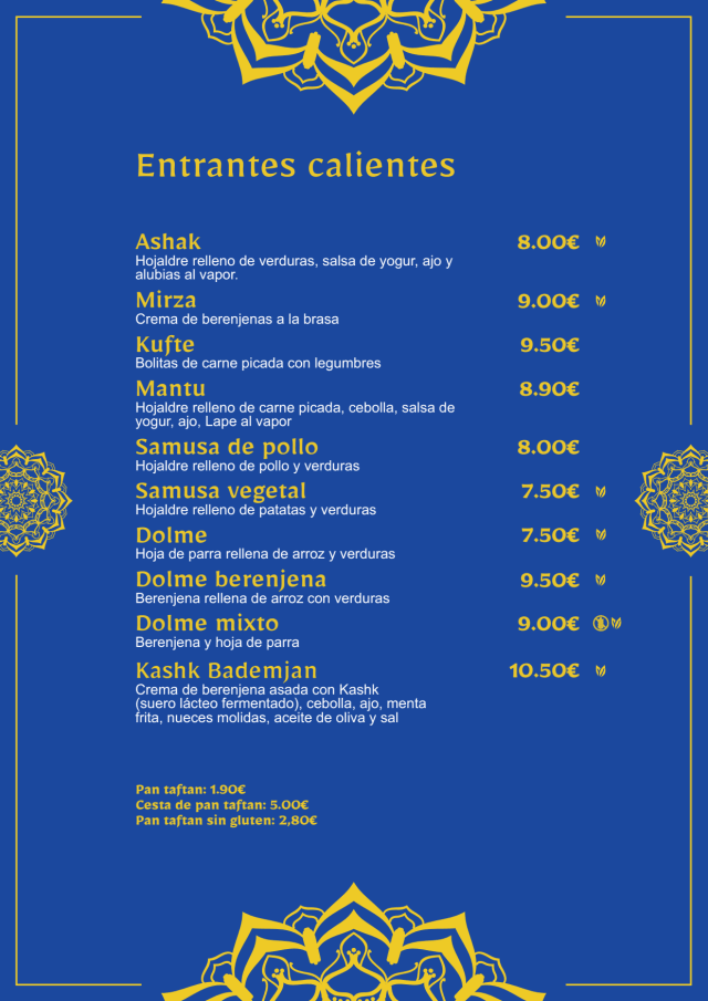 PDF Menu page 2