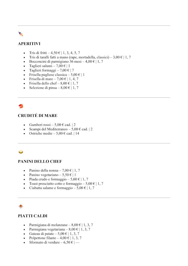 PDF Menu page 2