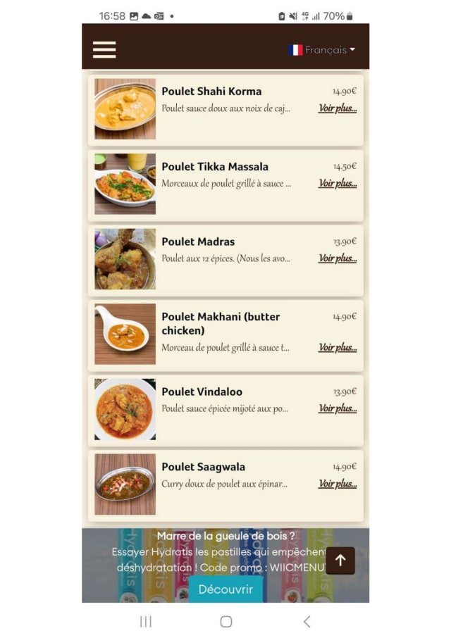 PDF Menu page 2