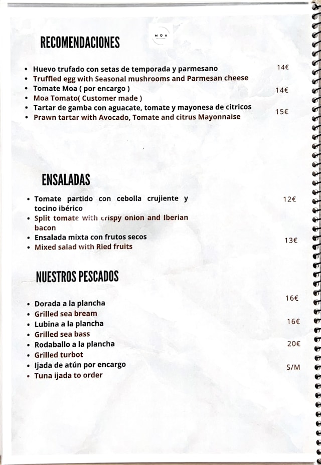 PDF Menu page 2