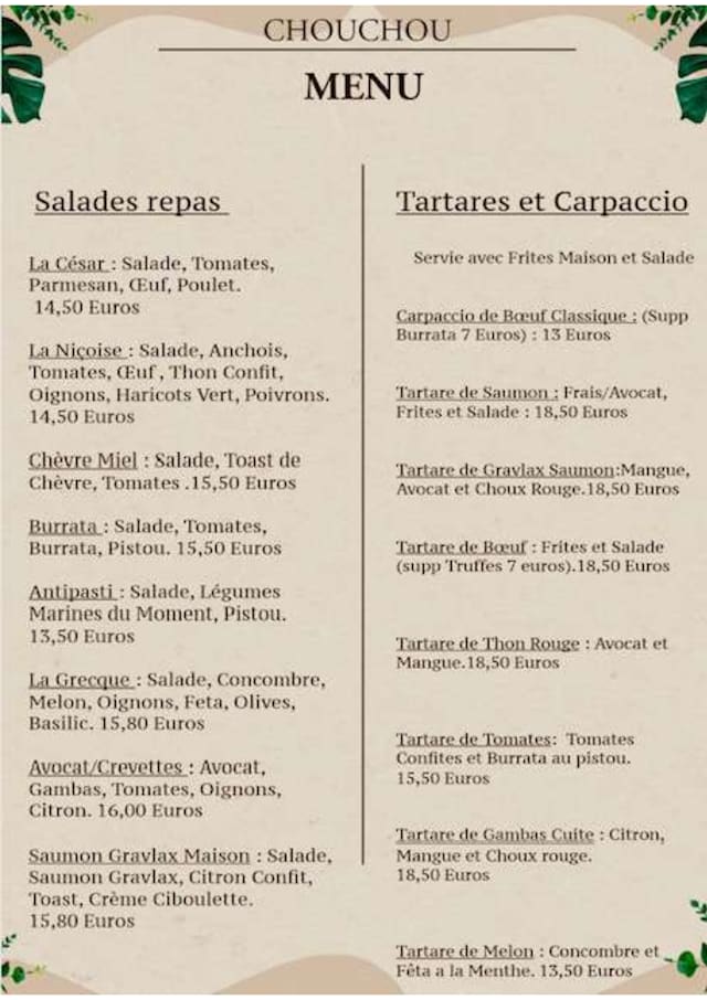 PDF Menu page 2