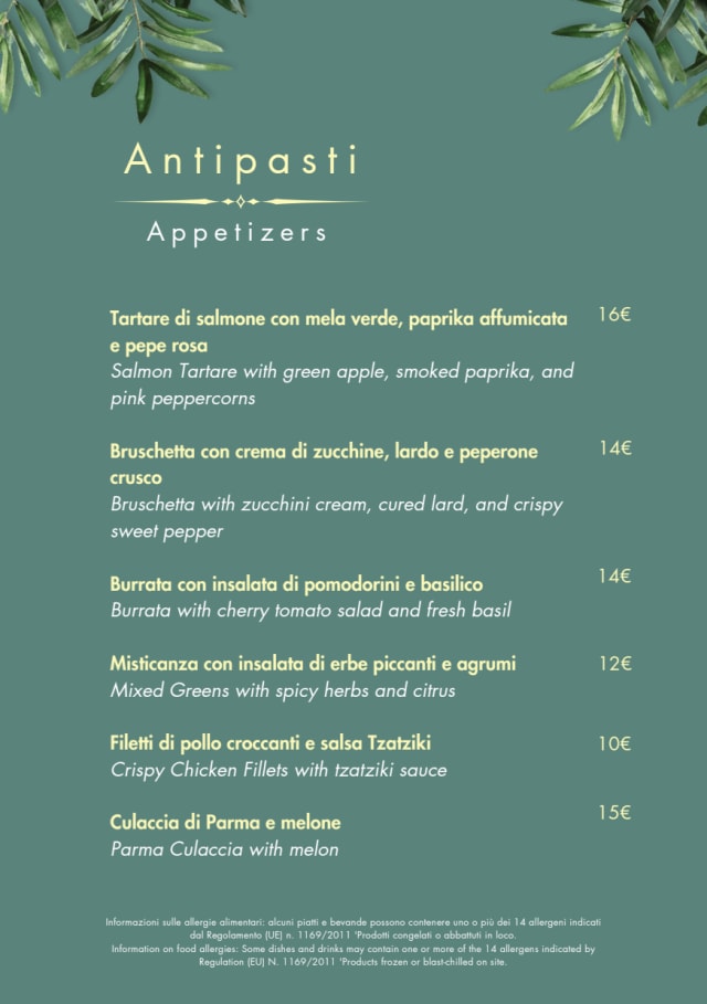 PDF Menu page 2