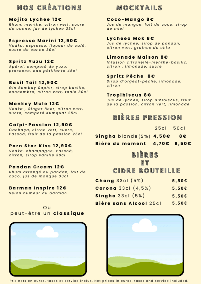 PDF Menu page 2