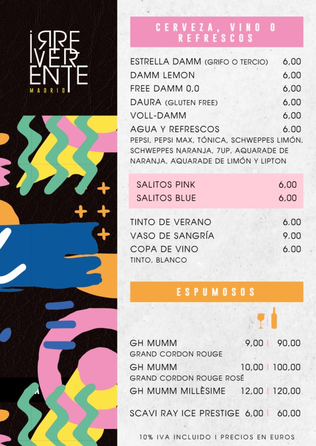 PDF Menu page 2