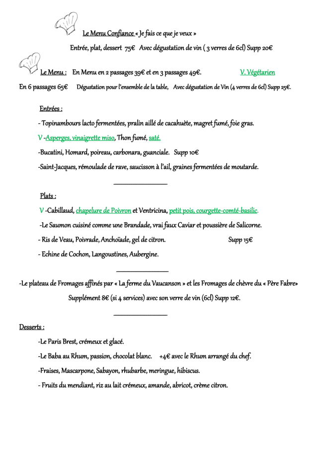 PDF Menu page 2