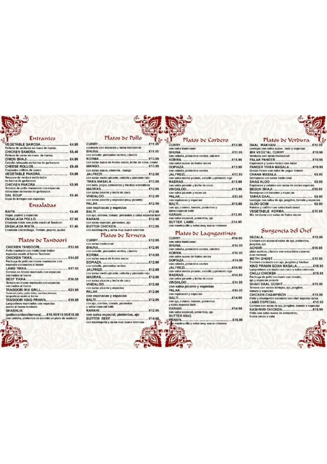 PDF Menu page 2