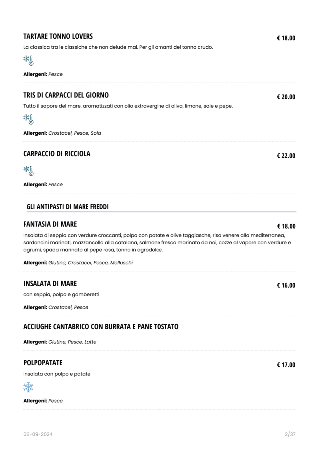 PDF Menu page 2