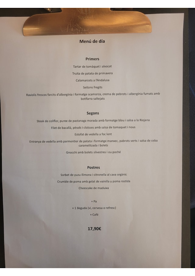 PDF Menu page 2