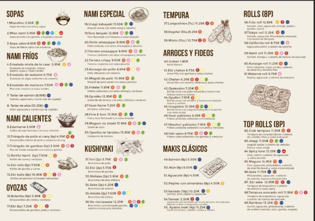PDF Menu page 2