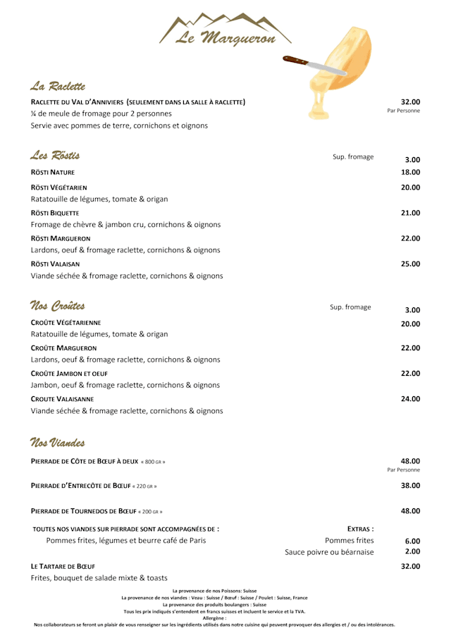 PDF Menu page 2
