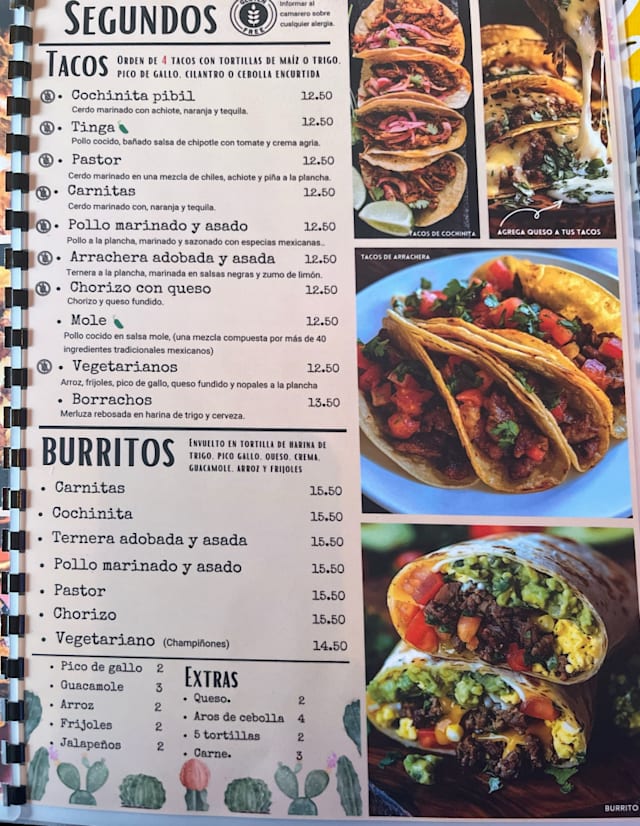 PDF Menu page 2