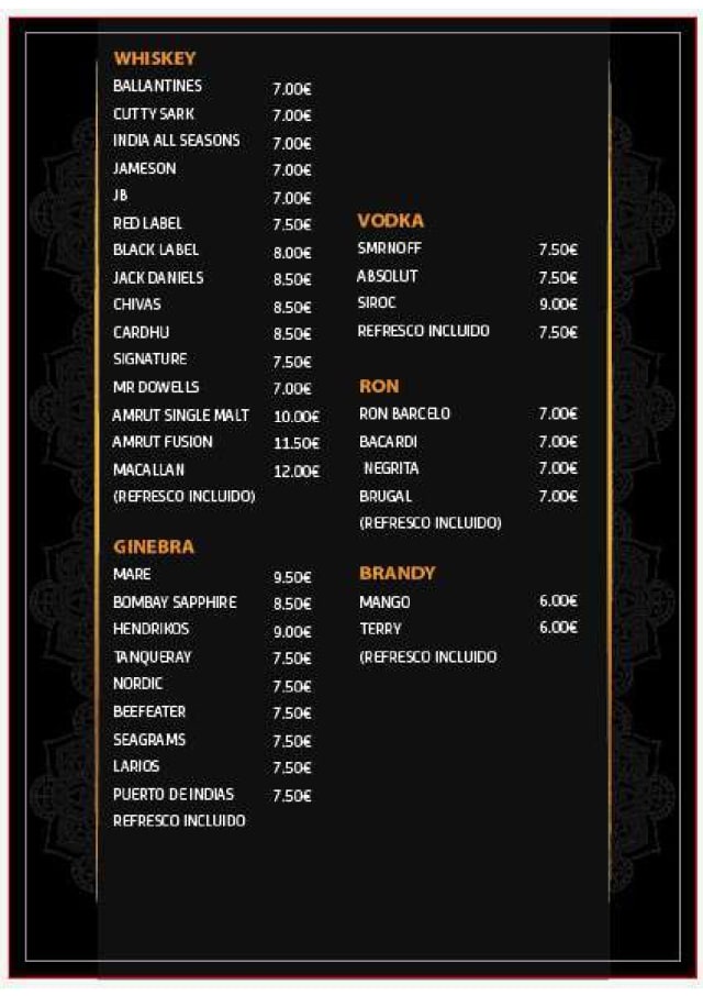 PDF Menu page 2