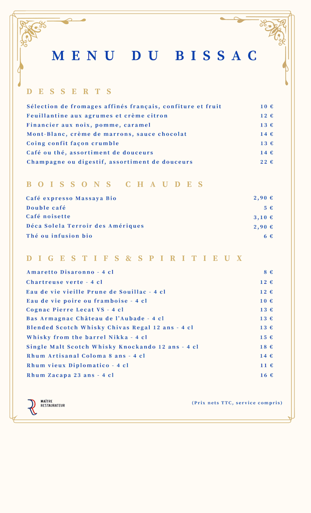 PDF Menu page 2