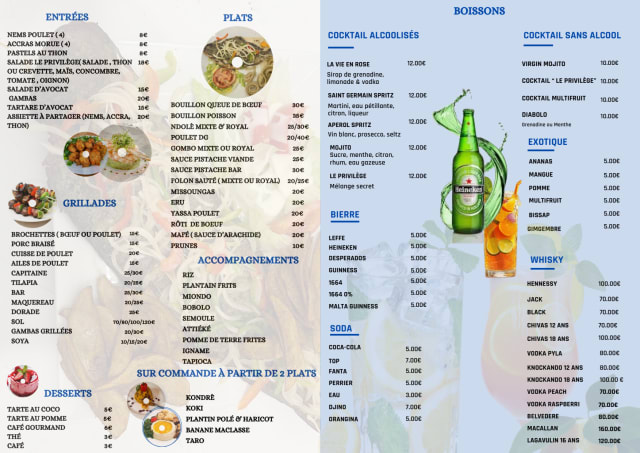 PDF Menu page 2