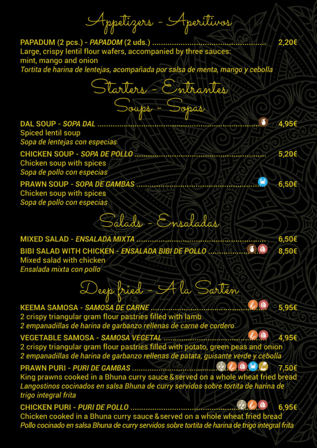 PDF Menu page 2