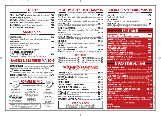 PDF Menu page 2